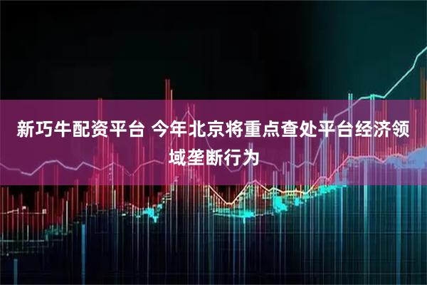 新巧牛配资平台 今年北京将重点查处平台经济领域垄断行为